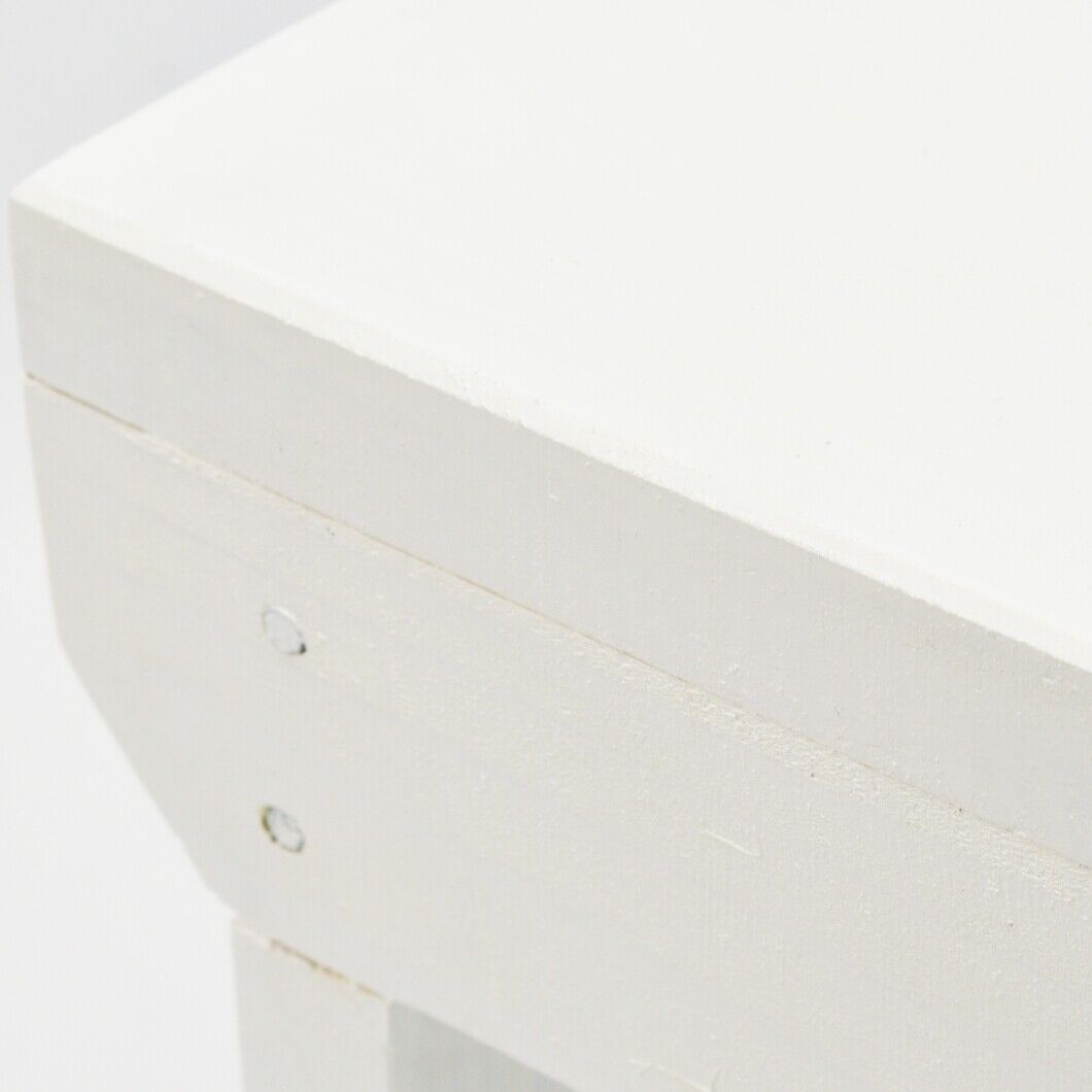 Natural Wooden Step Stool Rustic Shabby Chic Rectangle Seat Multiple Scandinavia