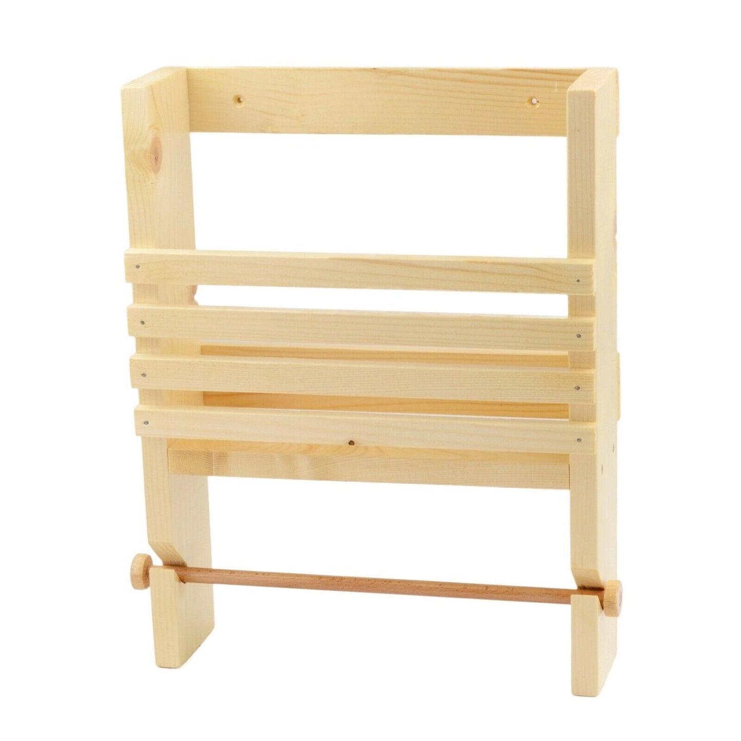 Rustic Handmade Bathroom Wall Floating Shelf Wooden Storage Shelving Unit Eco