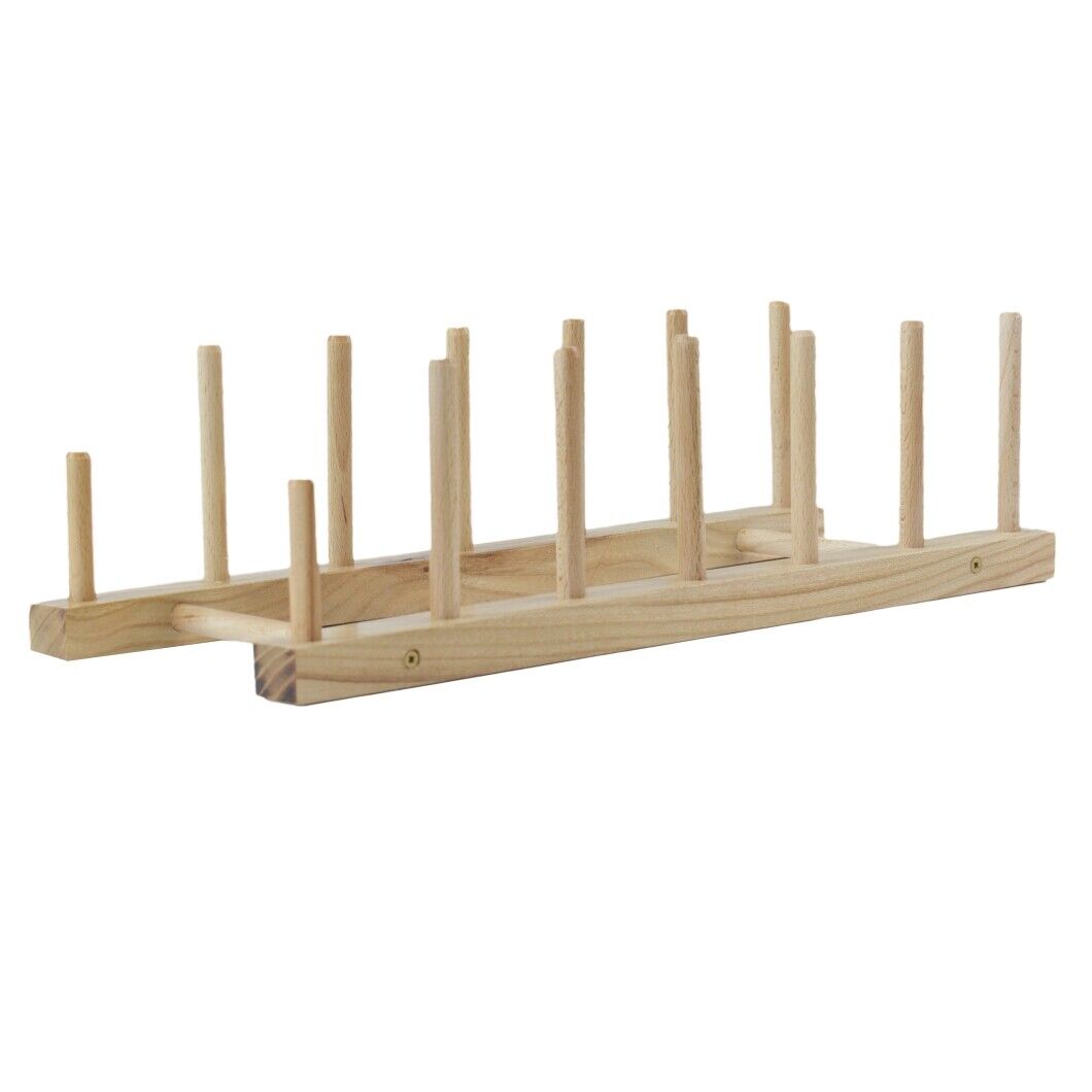 Eco Friendly Wooden Dish Plate Cupboard Rack Holder Storage Drying  Kitchen