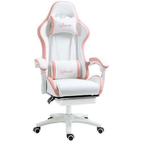 Gaming Chair Recliner Swivel Office Ergonomic Lumber PC Computer Desk Chairs
