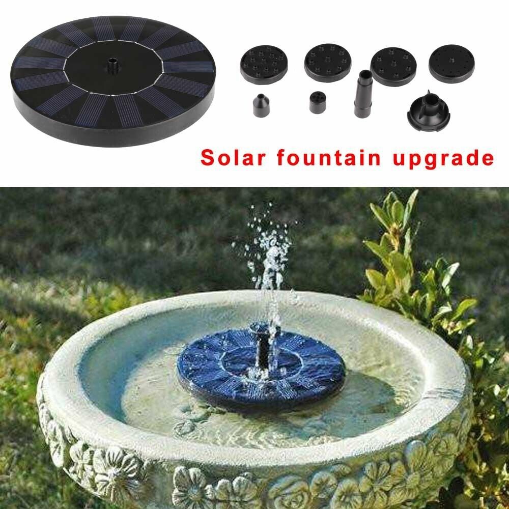 5W 400L/H Solar Panel Powered Water Pump Garden Pool Pond Fish Aquarium Fountain