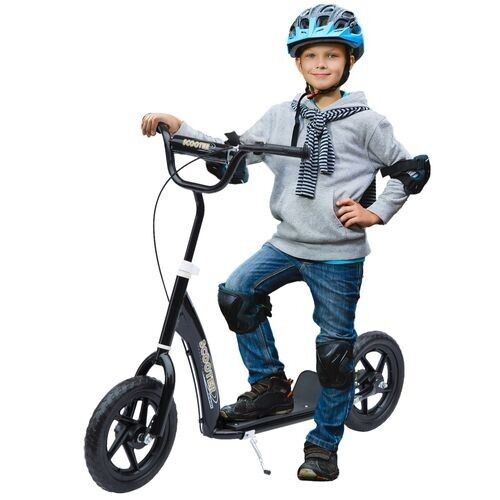 Child Push Scooter Kids Children Stunt Scooter Bike Bicycle Ride On 12" Tyres