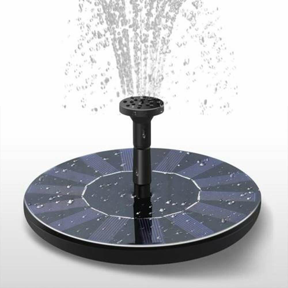 5W 400L/H Solar Panel Powered Water Pump Garden Pool Pond Fish Aquarium Fountain
