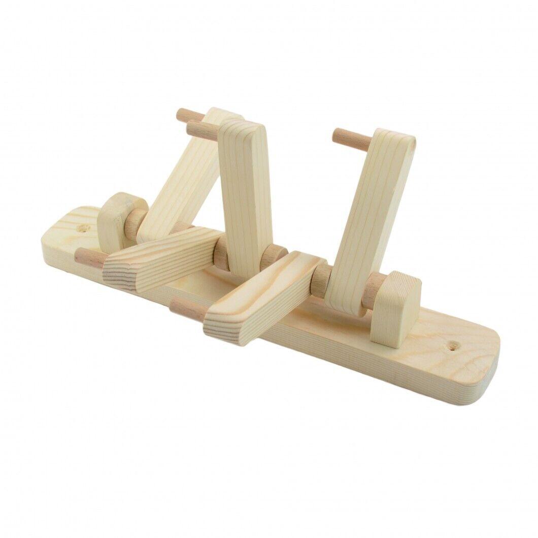 Wooden Coat Rack Mounted Space Saving ECO Friendly Handmade Hook 5 Hooks