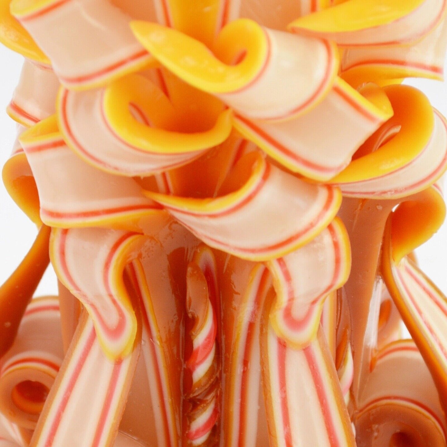 Valentines Day Hand Carved candle decor candle home Vivid Colour Creative Design