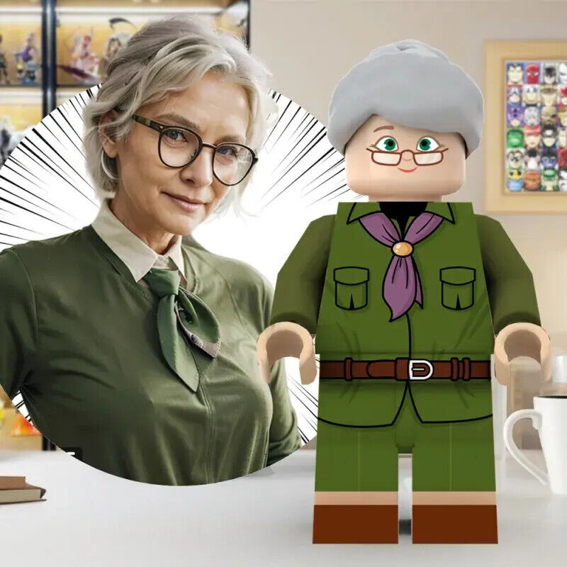 Personalized 3D Print Custom Giant Minifigs Photo Giant Minifigs Turn Your Photo