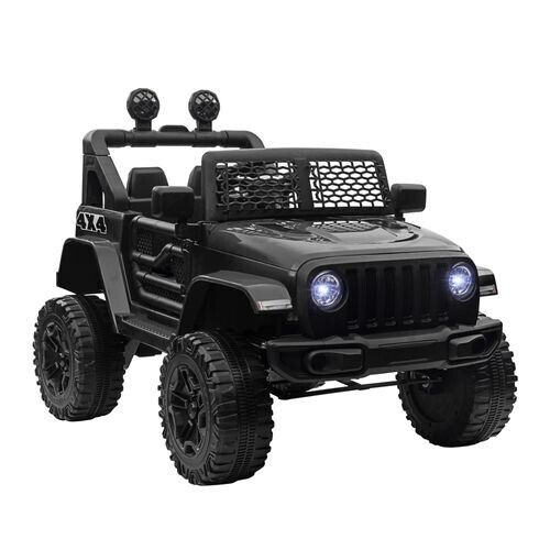 HOMCOM 12V Kids Electric Ride on Car Toddler Truck Off Road Remote Control Black