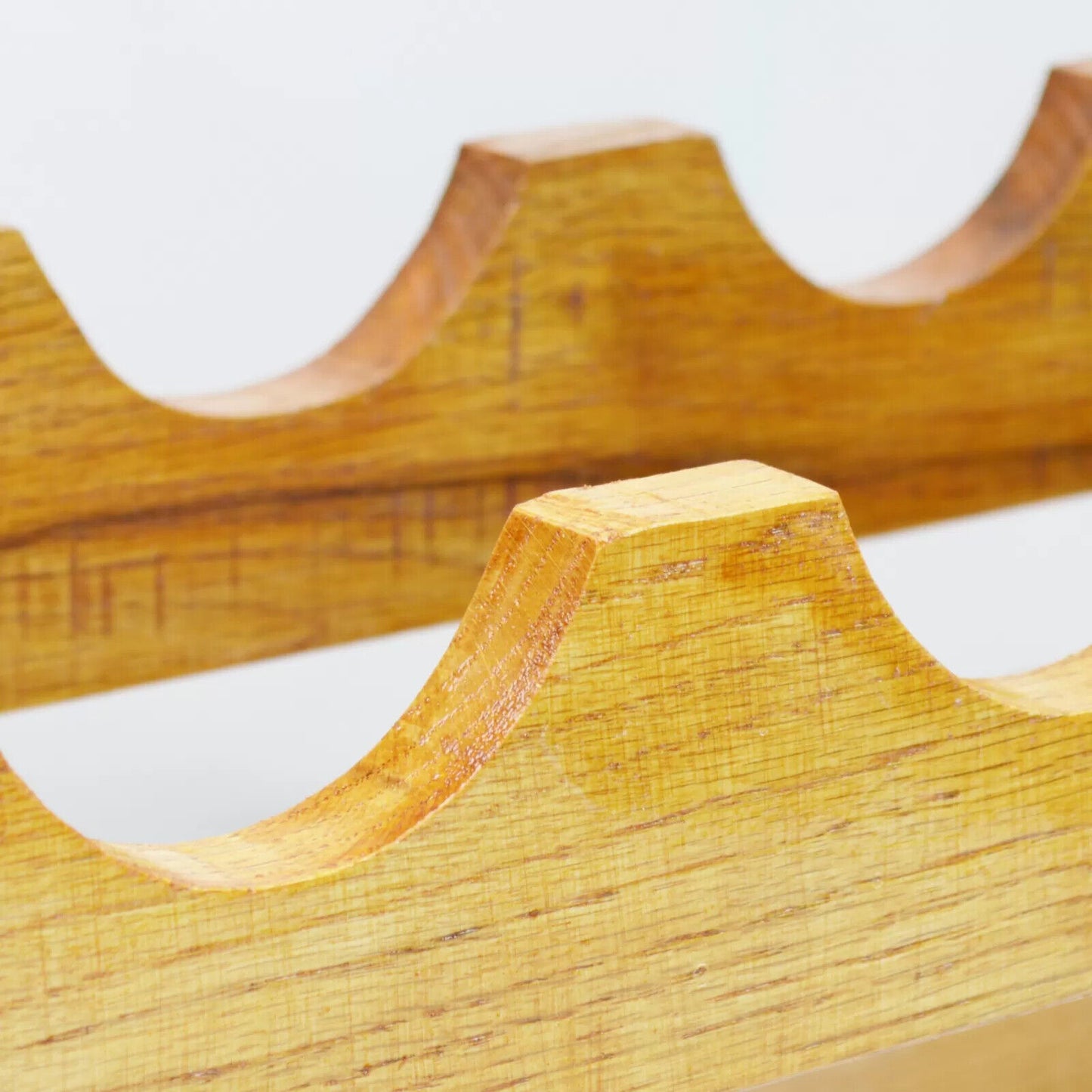 ECO Friendly Handmade Wine Rack Storage 10/30 Bottle Beech Wood Wine Natural