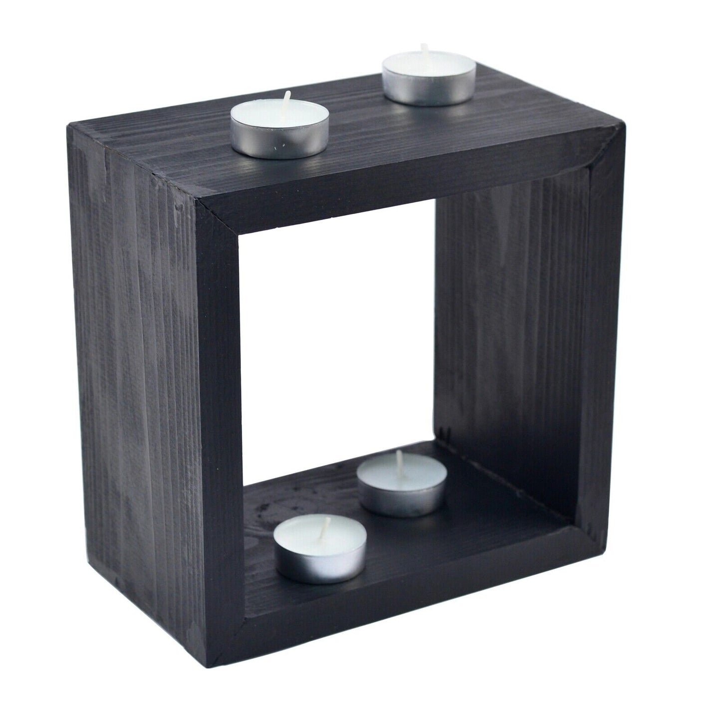 Cube Wooden Storage Shelf Wall Mounted Hanging Bookcase Display Shelving Unit