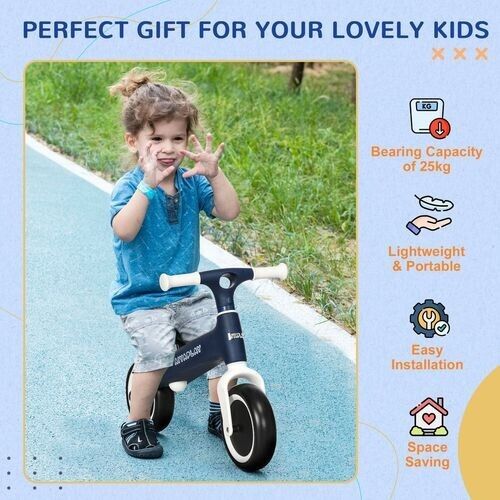 Baby Balance Bike Toddler Ride on Toys No Pedals Infant Walker Trike Gifts