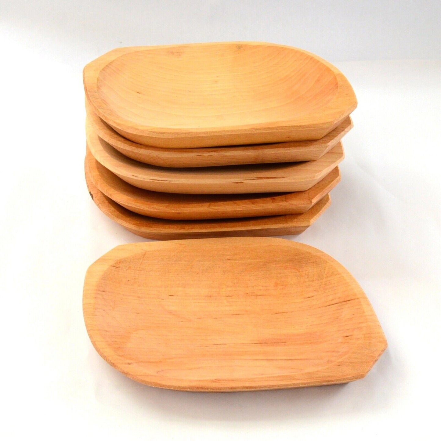 Handmade Wooden Serving Dish Serving Tray Restaurant  Barbecue Platter Rustic