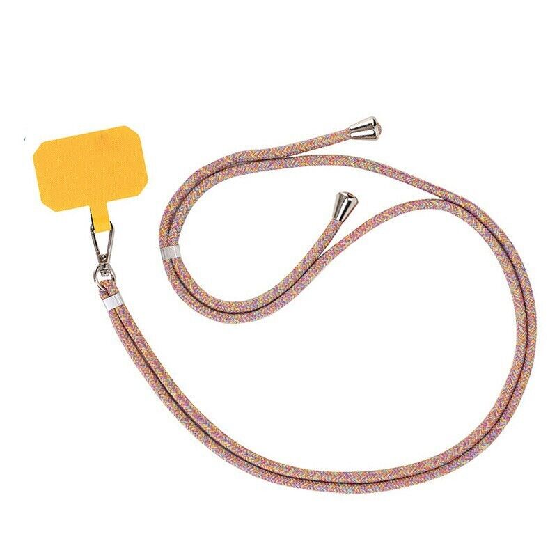 Universal Cross Body Phone Lanyard Nylon Patch Mobile Phone Strap Adjustable