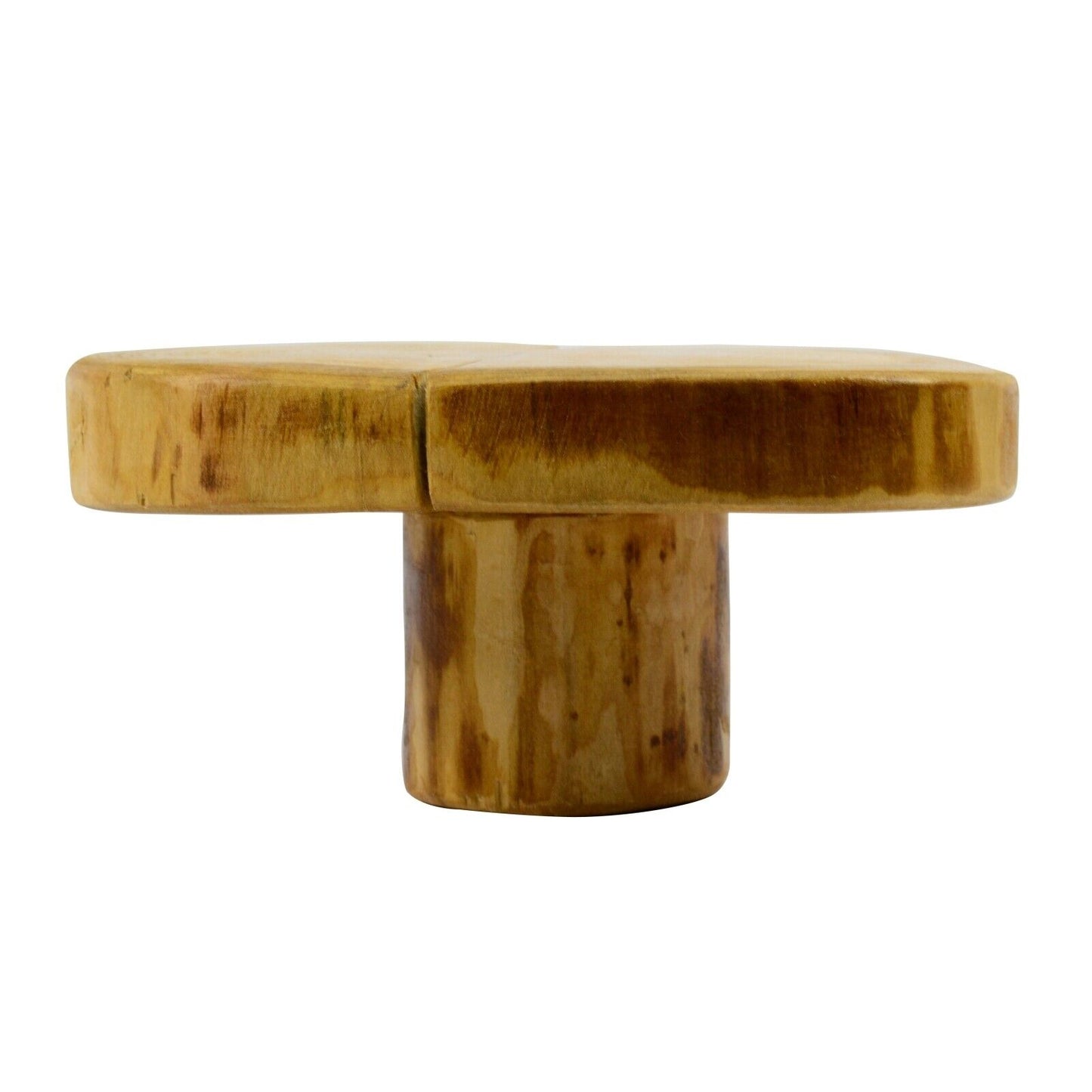 Handcrafted Natural Cake stand Wooden Slice Fruit Cupcake platform Cake Display
