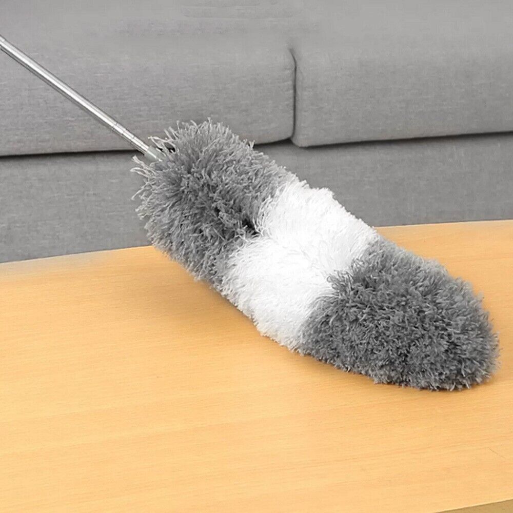 Extendable Feather Duster Long Telescopic Duster Magic Static Duster Brush 245cm