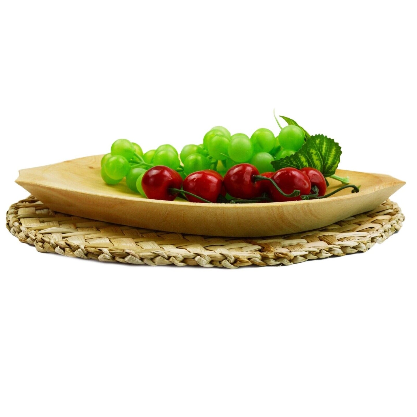 Set of  Handmade Woven Placemats Coasters Traditional Dining Table Place Mats