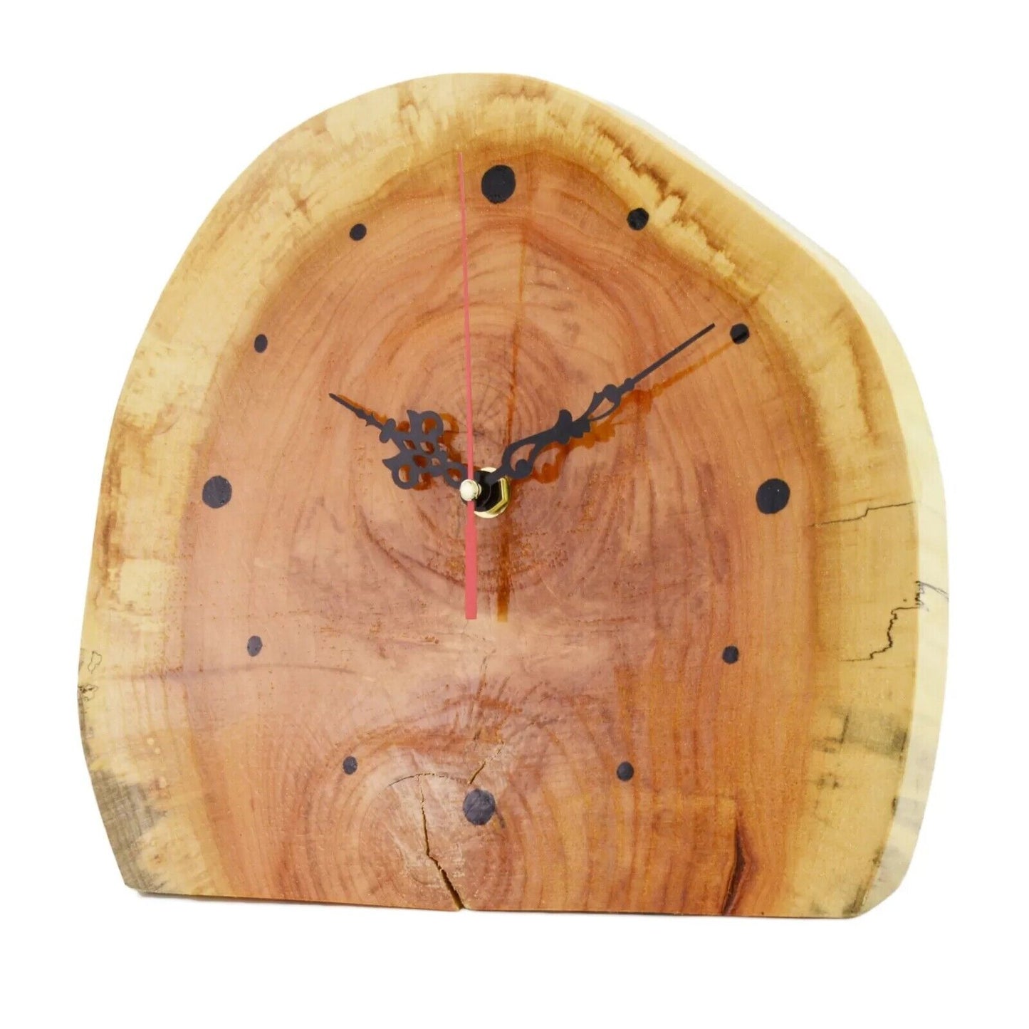 Unique Wall Clock Handmade Wooden Rustic Shabby Unusual Decor Home Clocks Gift