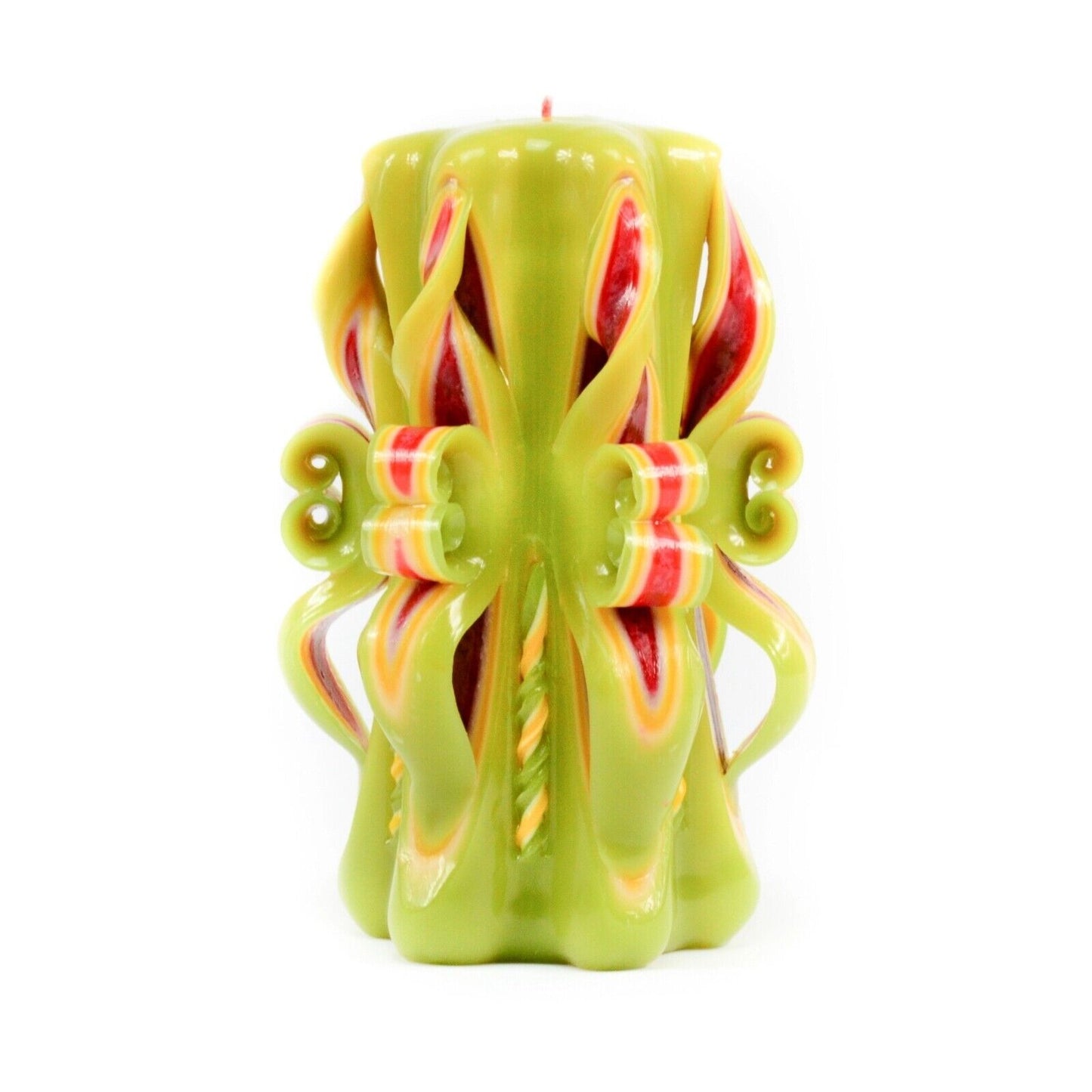 Valentines Day Hand Carved candle decor candle home Vivid Colour Creative Design