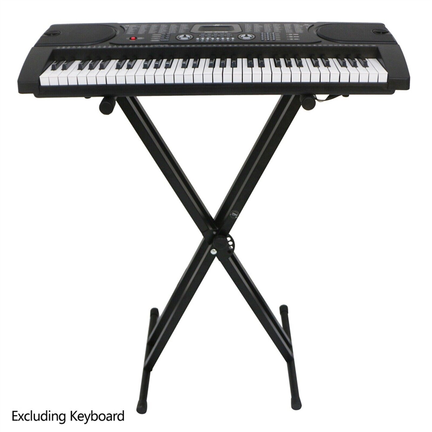 Sturdy Basic Keyboard Stand - Adjustable & Durable for Pianos & Keyboards Glarry