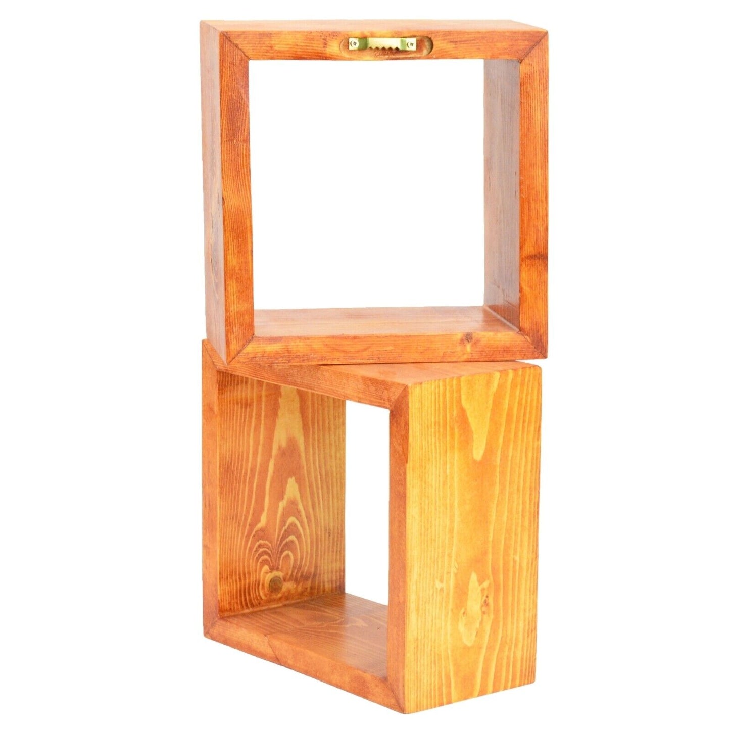 Cube Wooden Storage Shelf Wall Mounted Hanging Bookcase Display Shelving Unit