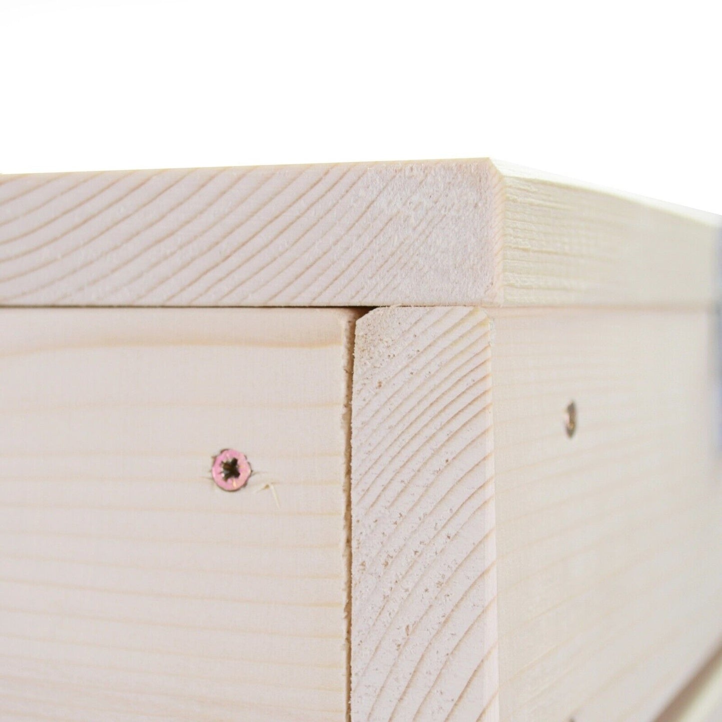 Extra Large Chest Pine Wood Storage Wooden Souvenirs Box with Lid Decoupage