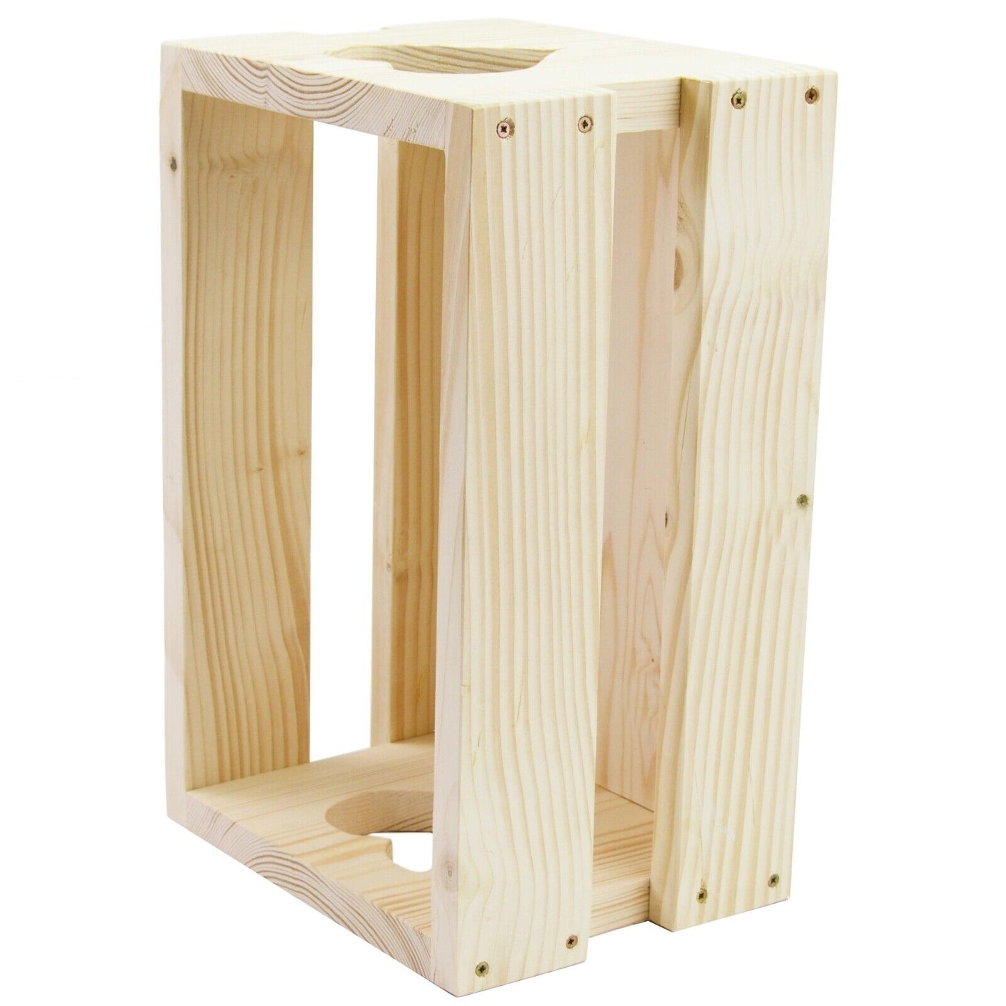 Heart Shaped Box Wooden Fruit Wine Storage Crate Unique Home Decor  Organiser
