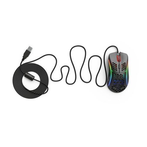 Glorious Model D Wired USB RGB Light Optical Gaming Mouse Honeycomb