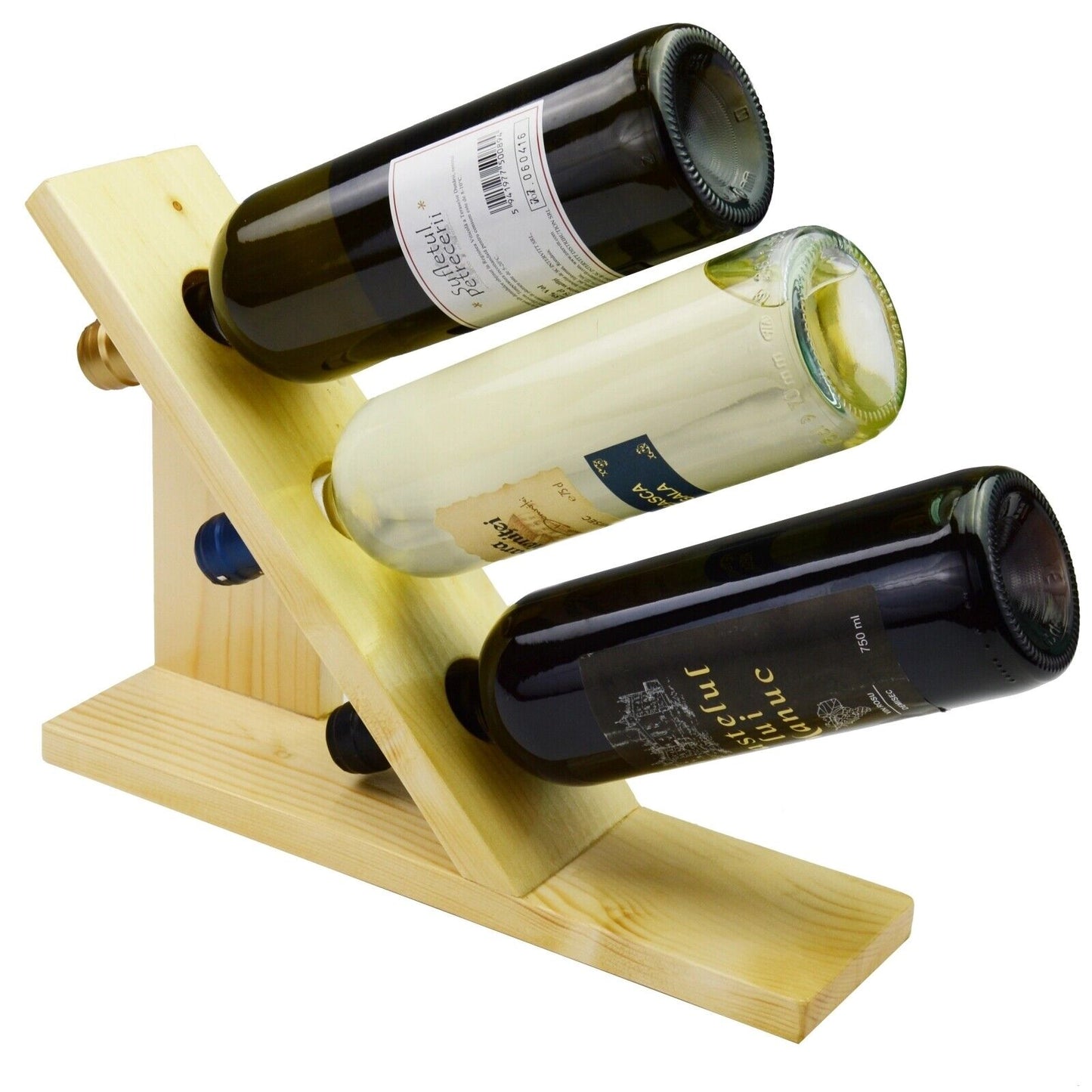 Glossy Wooden Bottle Wine Rack holder Creative Home Wine Holder Shelf Cabinet