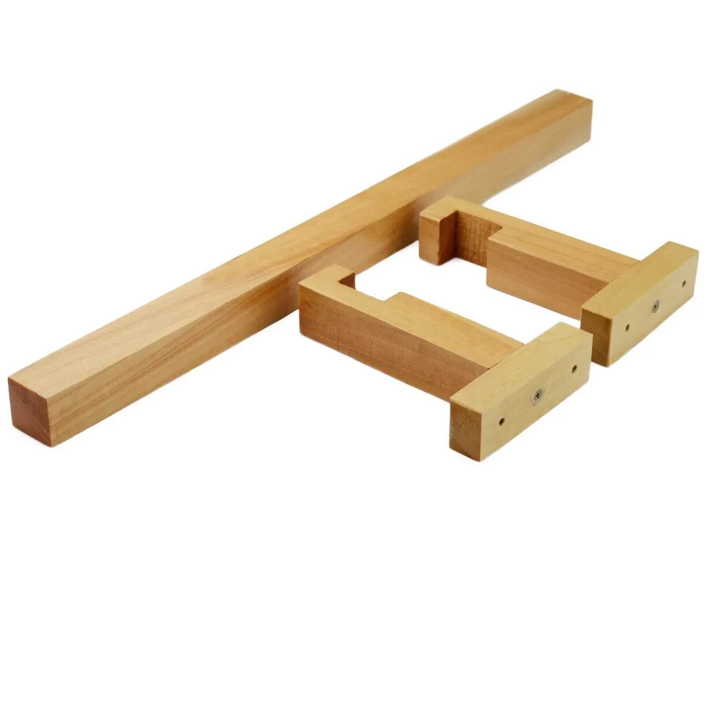 Eco Friendly Towel Rail Holder Hook Bathroom Kitchen Handmade Natural Wood