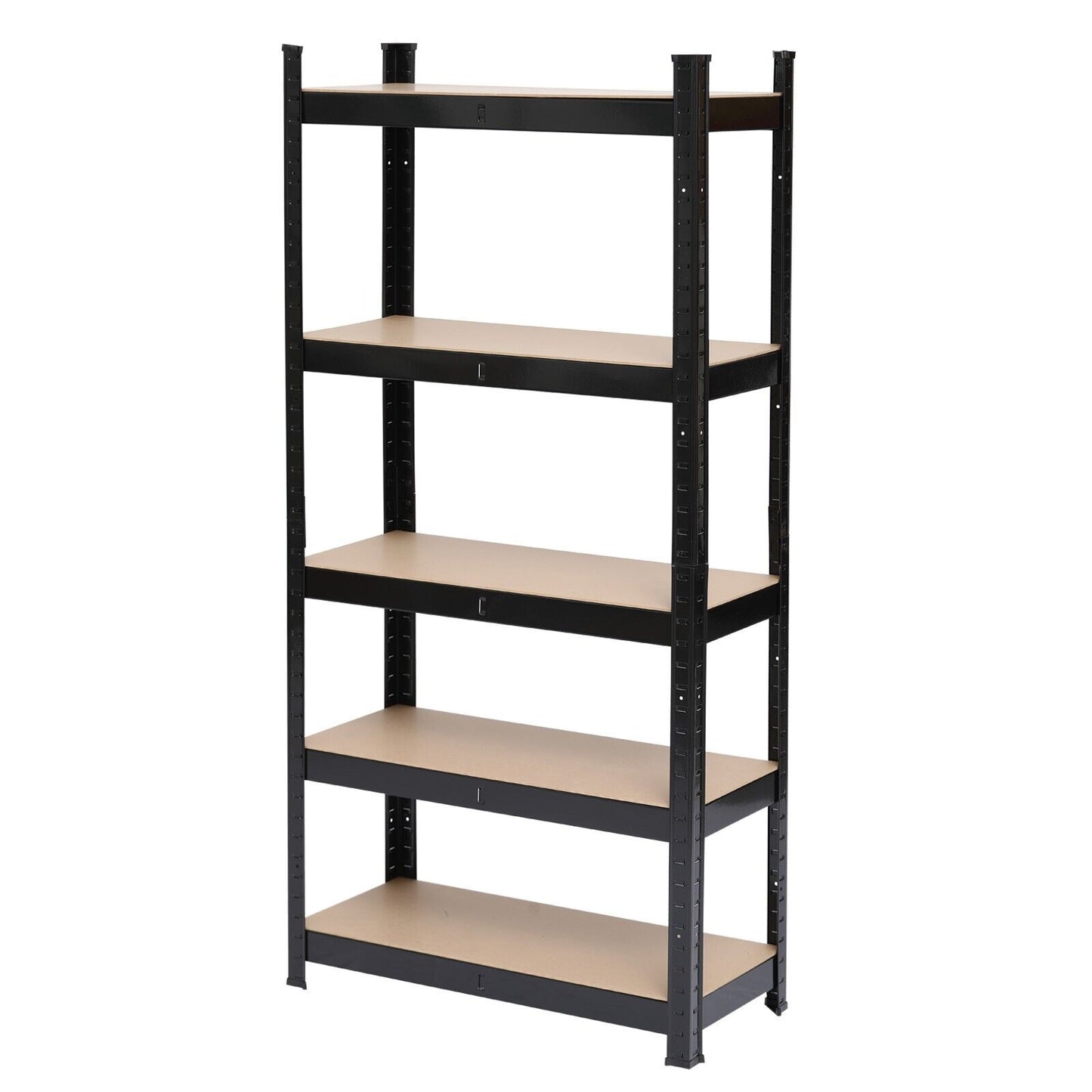 5 Tier Heavy Duty Boltless Metal Shelving Shelves Storage Unit Racking Garage UK