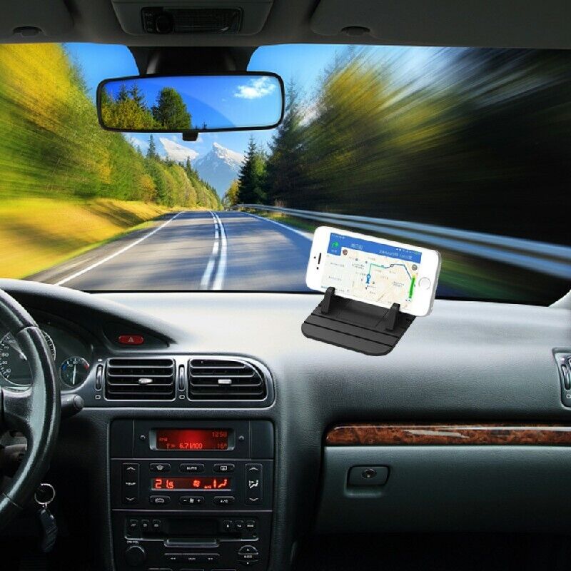 Car Dashboard Non-slip Mat Rubber Mount Holder Pad Mobile Phone Stand Accessory