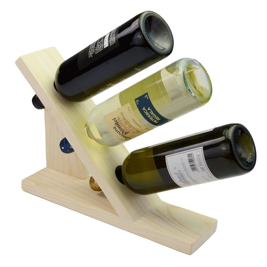 Glossy Wooden Bottle Wine Rack holder Creative Home Wine Holder Shelf Cabinet