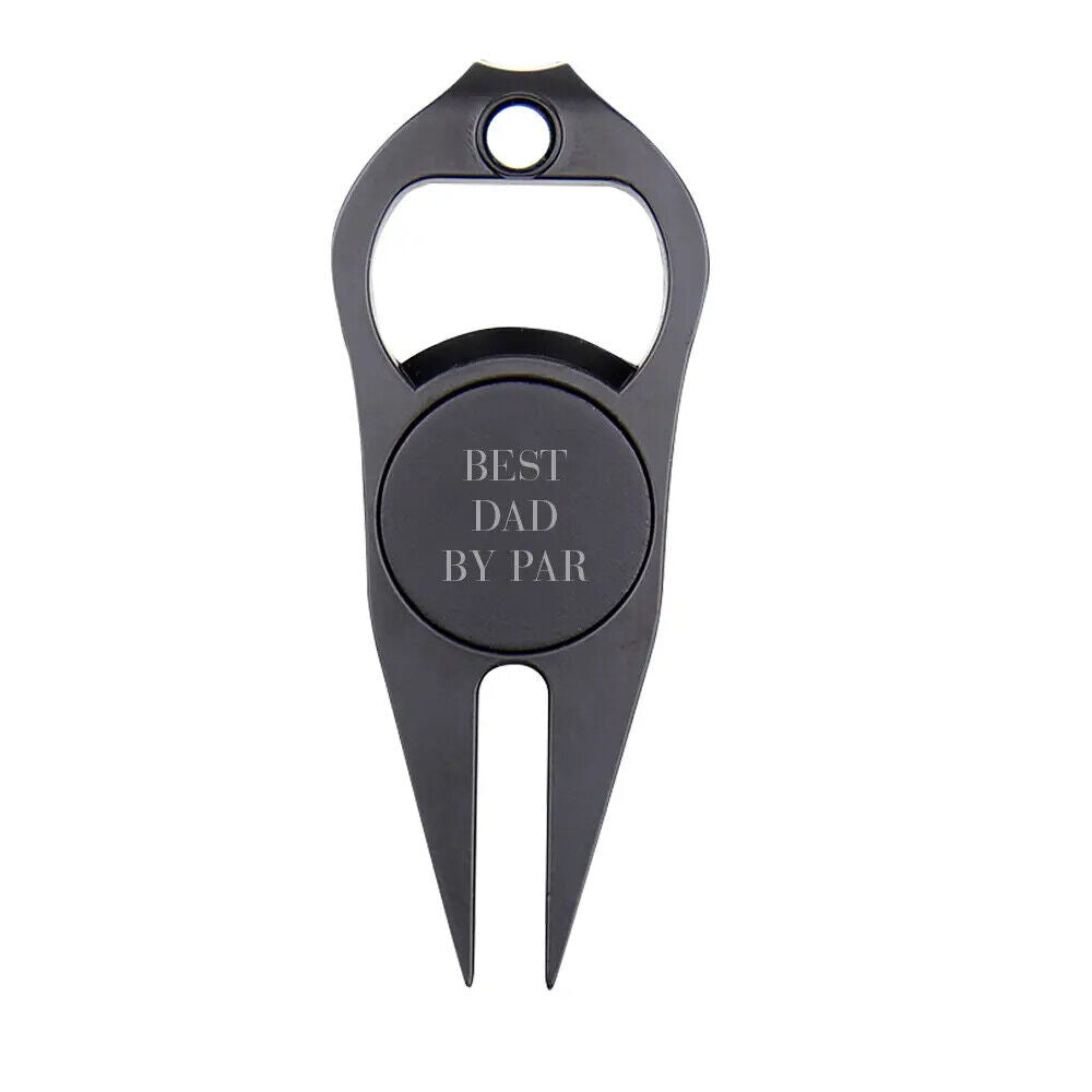 Personalised Golf Ball Fork Gifts For DAD Golfing Accessories Dad Husband