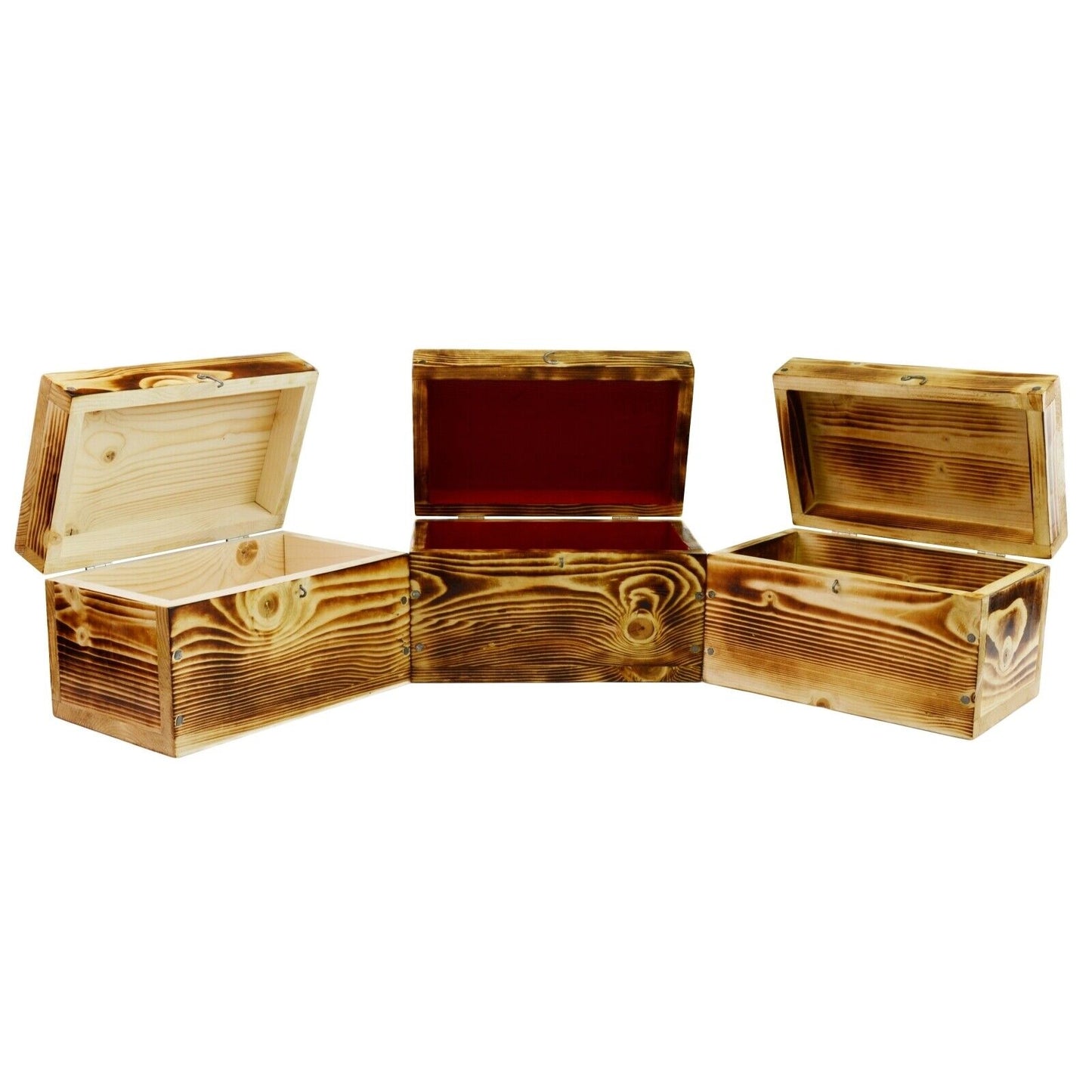 Handmade Luxury Wooden Craft Box Treasure Chest Storage Memory Keepsake Gift