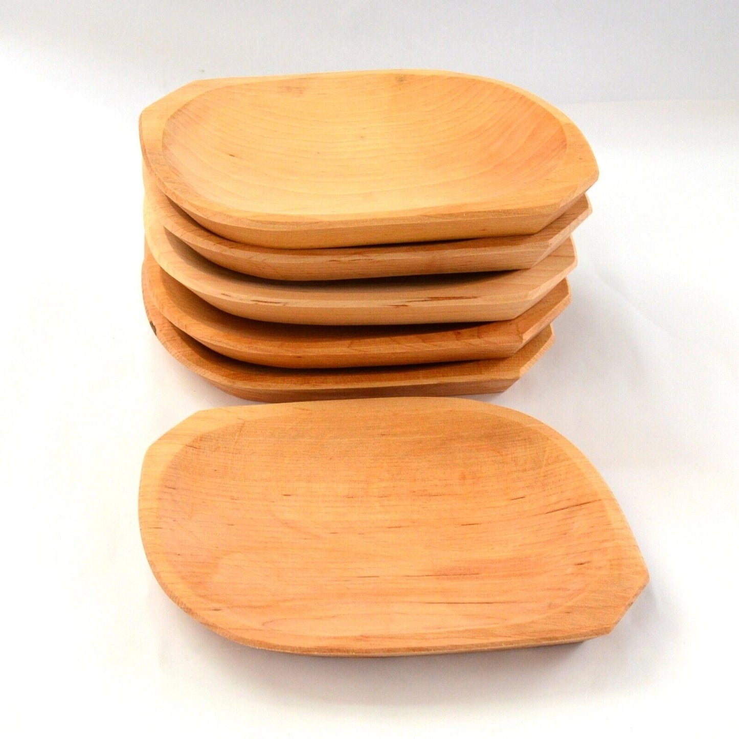 Handmade Wooden Serving Dish Serving Tray Restaurant  Barbecue Platter Rustic