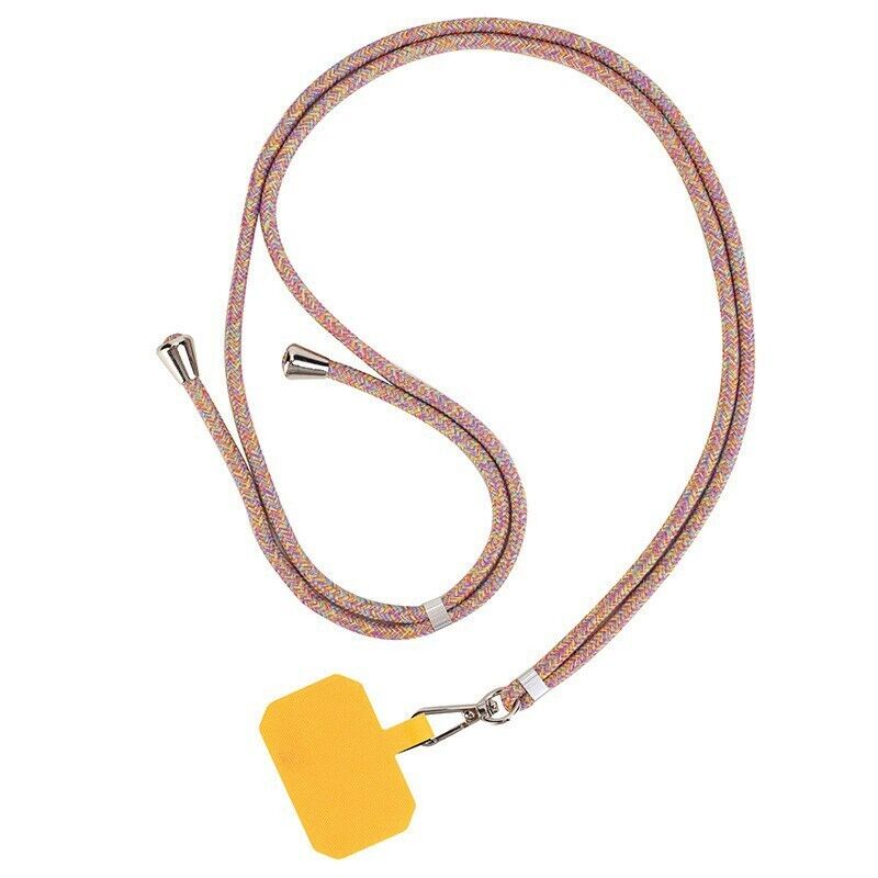Universal Cross Body Phone Lanyard Nylon Patch Mobile Phone Strap Adjustable