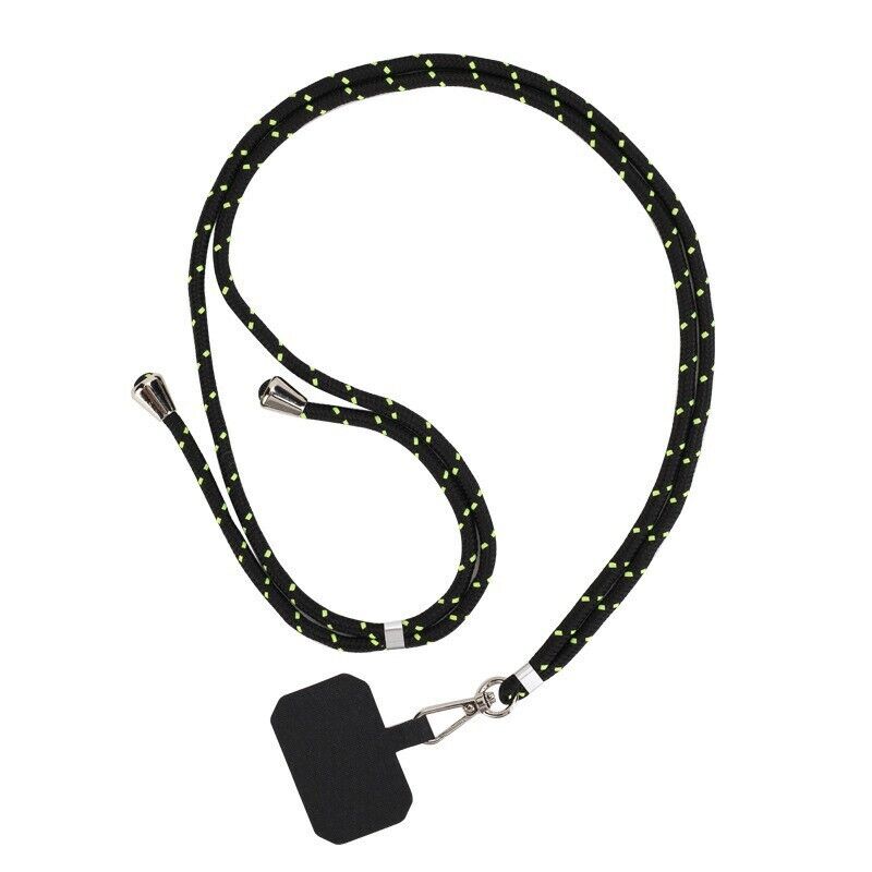 Universal Cross Body Phone Lanyard Nylon Patch Mobile Phone Strap Adjustable
