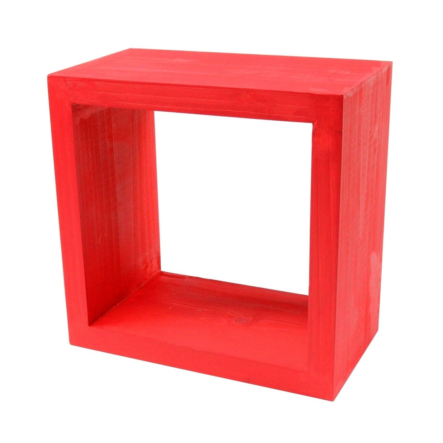 Cube Wooden Storage Shelf Wall Mounted Hanging Bookcase Display Shelving Unit