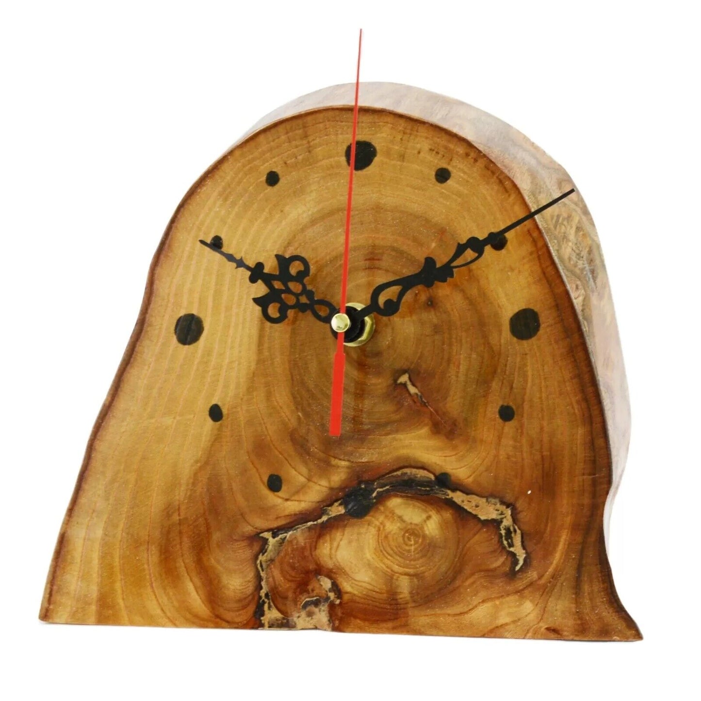 Unique Wall Clock Handmade Wooden Rustic Shabby Unusual Decor Home Clocks Gift