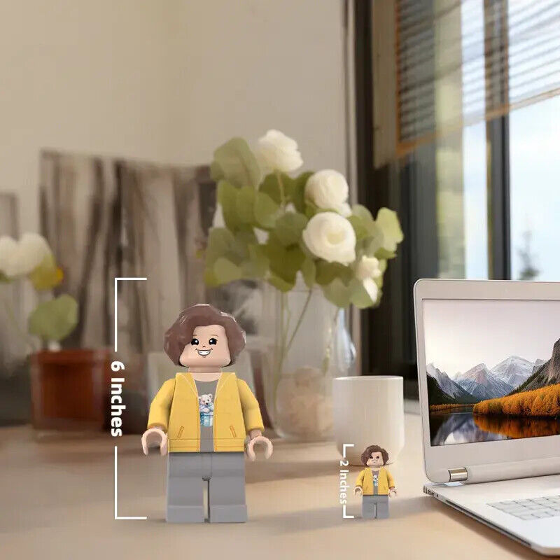 Personalized 3D Print Custom Giant Minifigs Photo Giant Minifigs Turn Your Photo