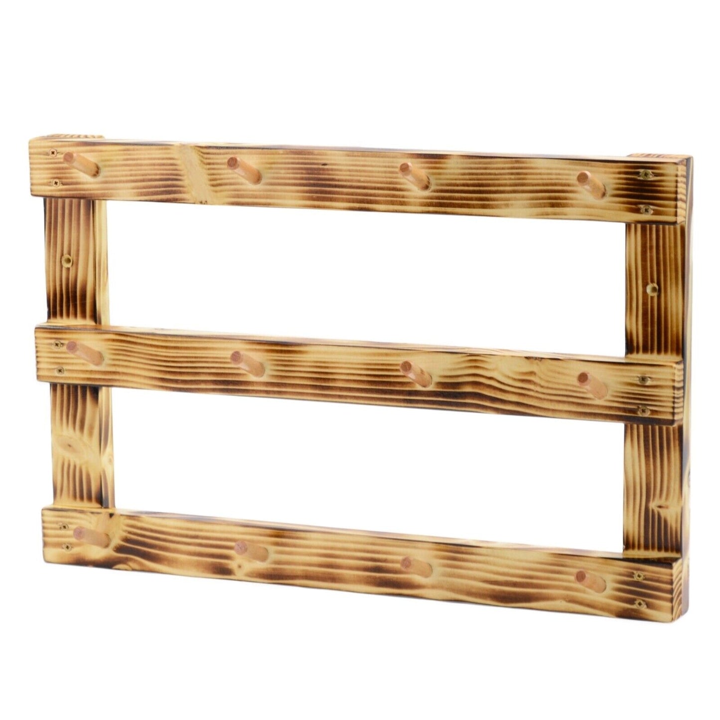 Handmade Rustic Wooden Rack Key Holder Wall Rack Shabby Chic Eco Friendly