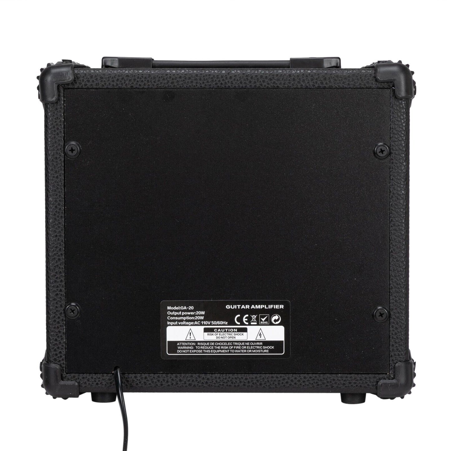 Glarry Electric Bass Guitar Amplifier 20Watt Bass Combo Amp Speaker