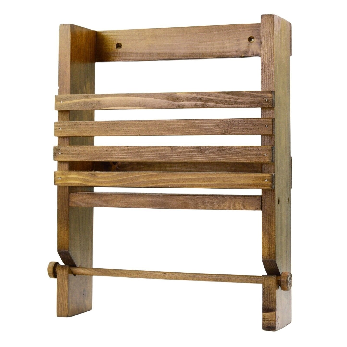 Rustic Handmade Bathroom Wall Floating Shelf Wooden Storage Shelving Unit Eco