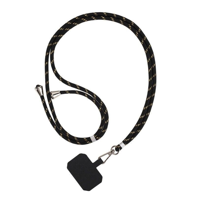 Universal Cross Body Phone Lanyard Nylon Patch Mobile Phone Strap Adjustable