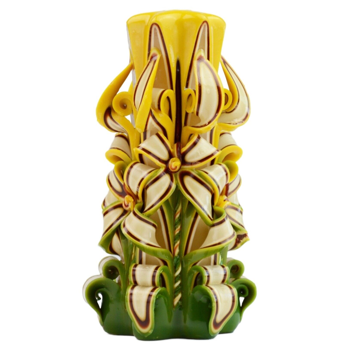 Valentines Day Hand Carved candle decor candle home Vivid Colour Creative Design