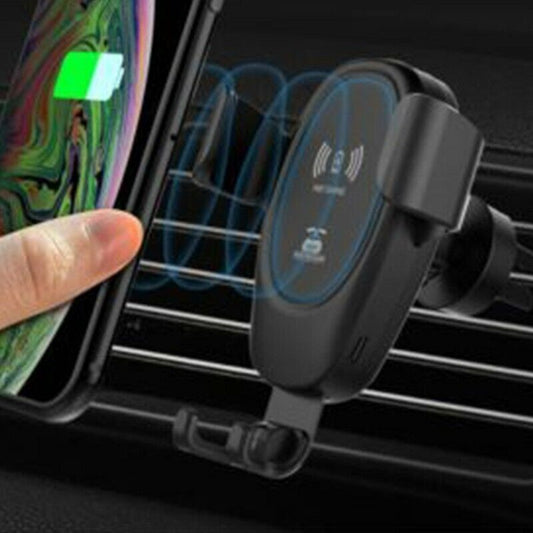 Wireless Charger Qi Fast Car Charging Holder Vent Mount For iphone Samsung etc