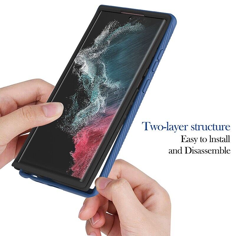 Shockproof 360 Full Body Case For Samsung S22 Plus Ultra