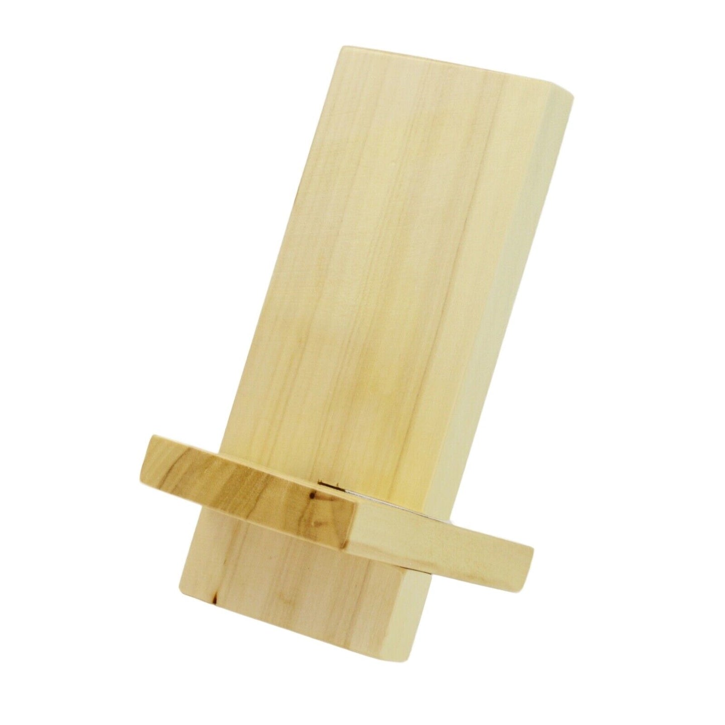 Handmade Wood Natural Dock Stand Holder For Apple iPhone iPad Phones Samsung
