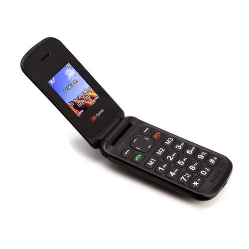TTfone Flip TT140 Mobile Phone Camera Bluetooth Cheapest Folding Easy Phone