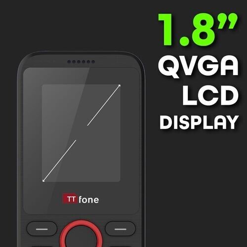 TTfone TT160 Dual Sim Simple Mobile Phone Unlocked Cheap Camera MP3 PAYG Sim