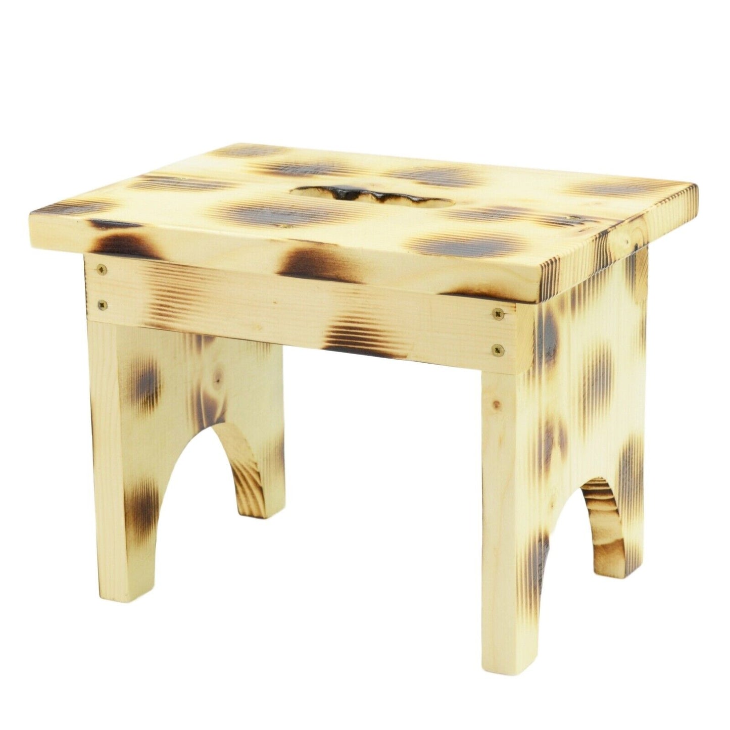 Kids Colourful Solid Wood Wooden Eco Friendly Stool Child Toddler Children